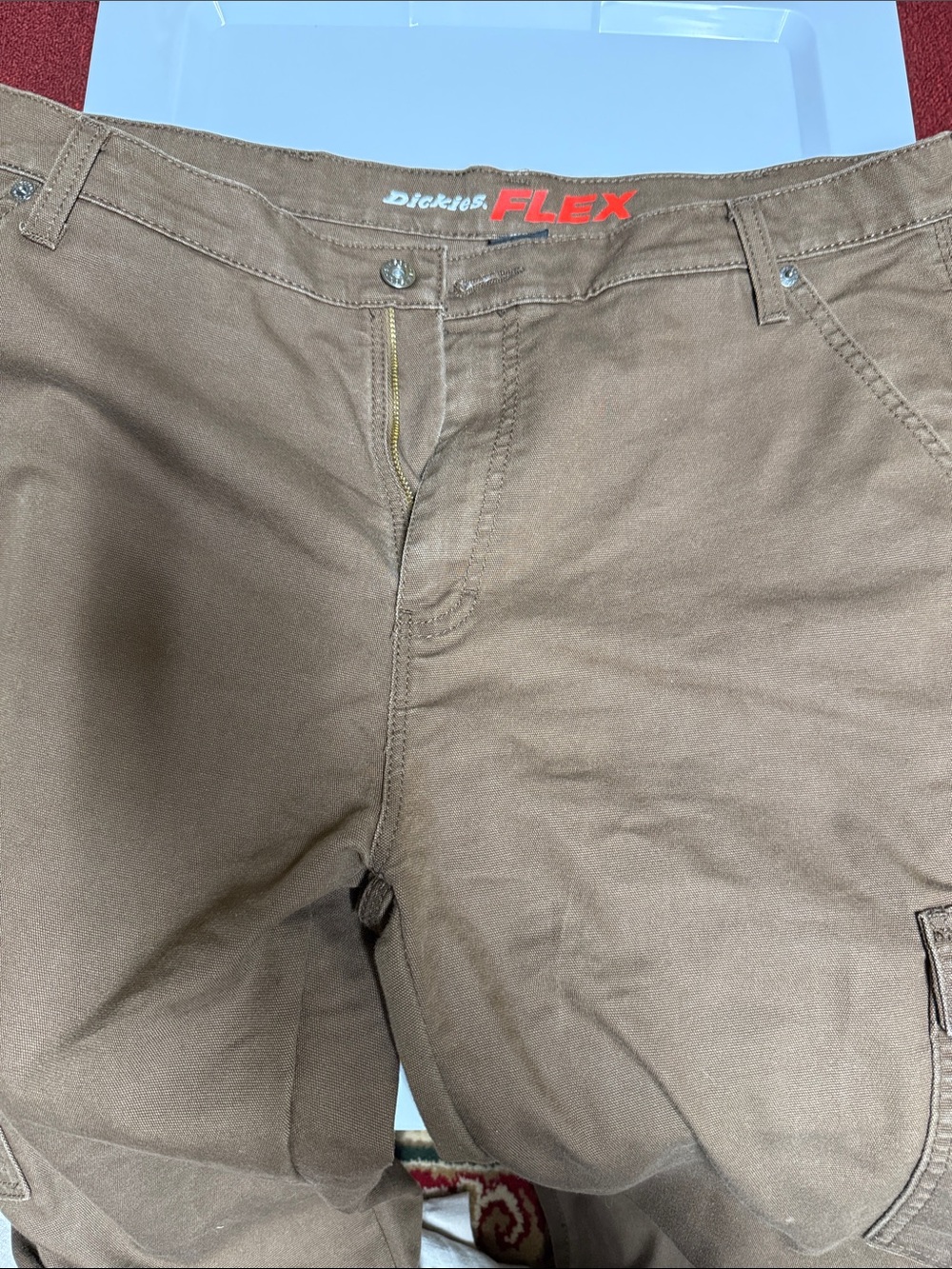 Dickies FLEX Men Brown Cargo Pants